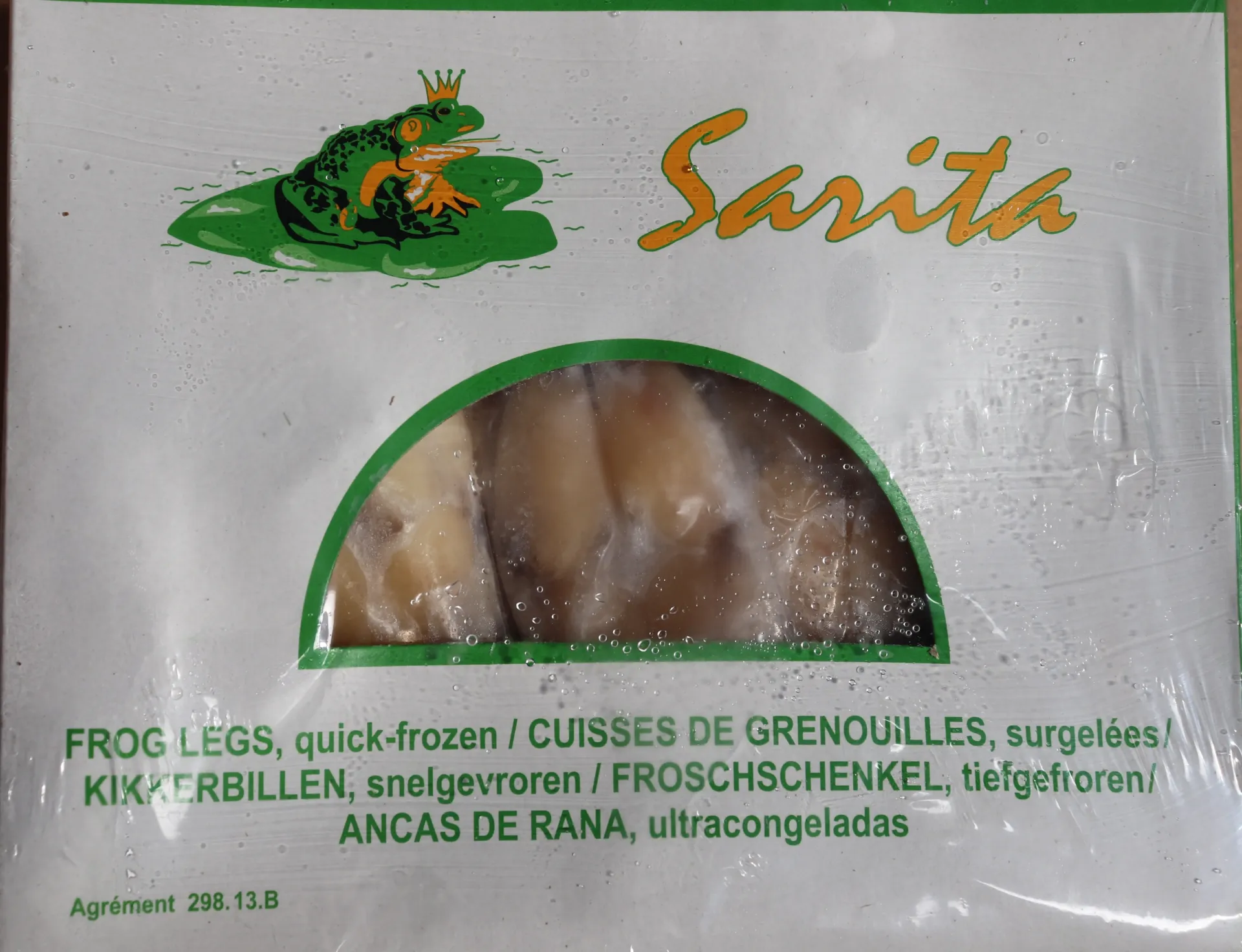 Cui. de Grenouille Indonésie 8/12 12*800G  印尼田鸡腿