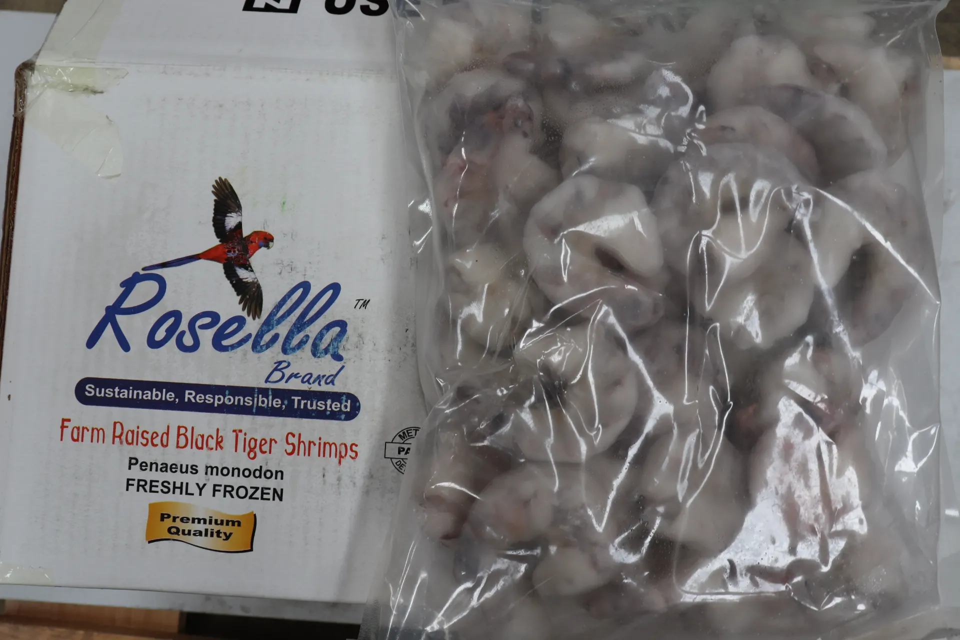[0060 213] Crevette BT PD IQF 16/20 10x1kg 80%  黑虎虾球