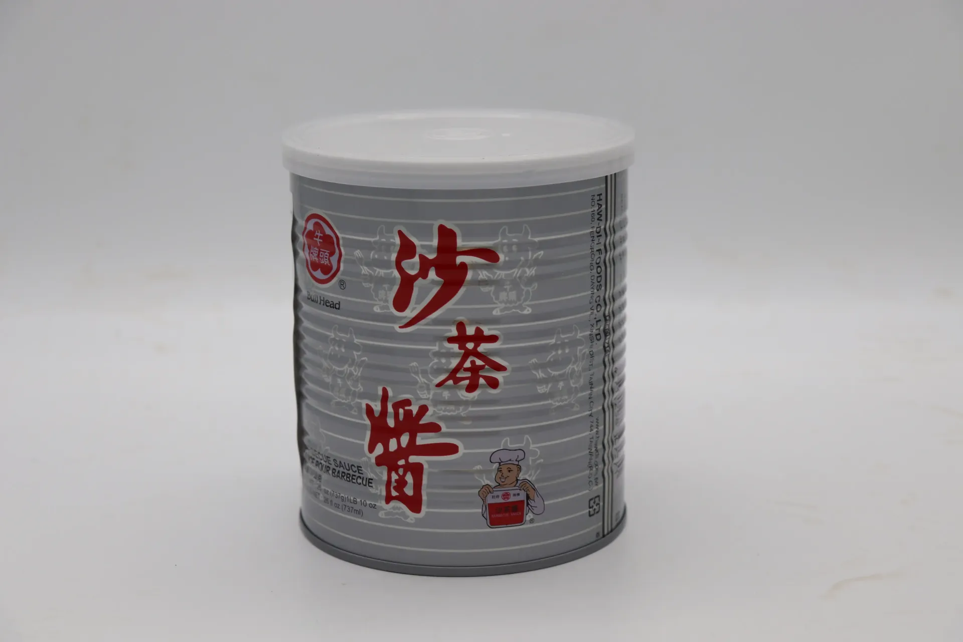 [SAU004 602] Sauce barbecue bull head 12*737ml 牛头牌沙茶酱