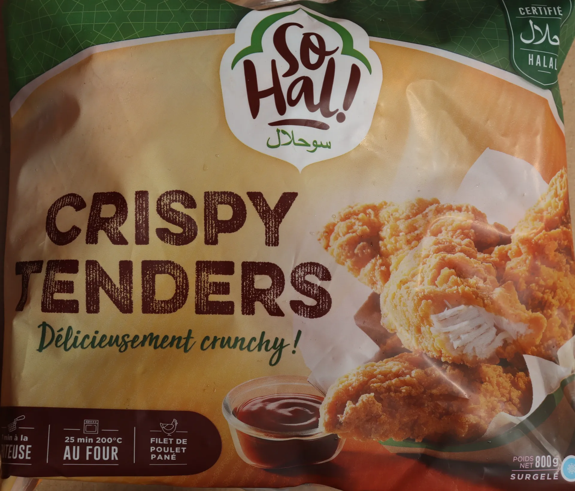 Tenders de poulet panée Crispy 12x800g 炸鸡柳