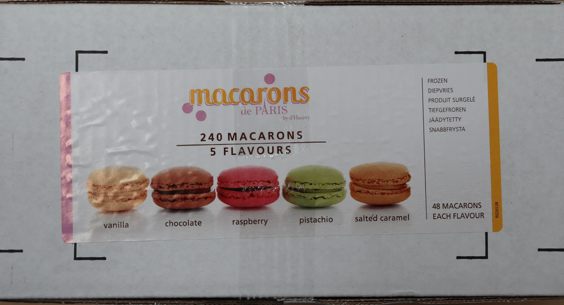 Macarons de Paris 240pc   马卡龙