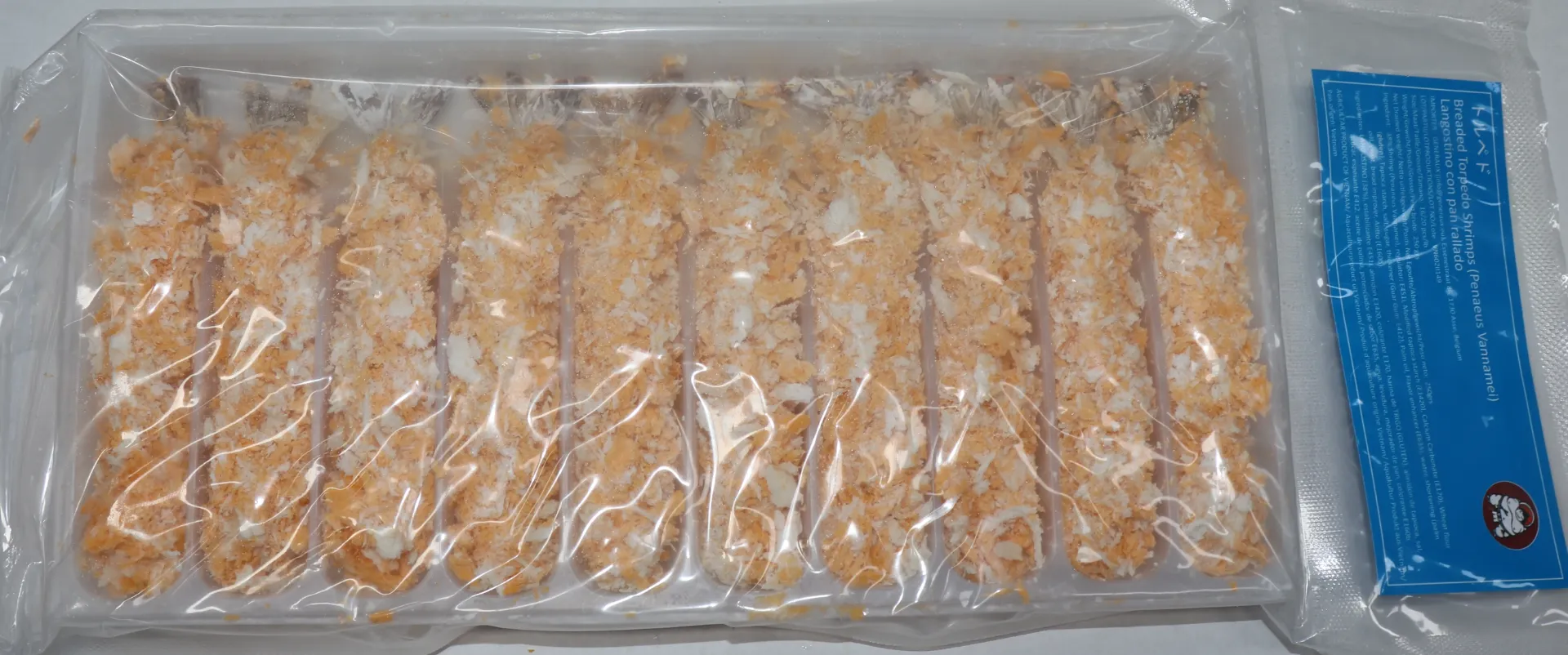 Tropedos VIET 16/20 20*10*25G 5kg 日本炸虾