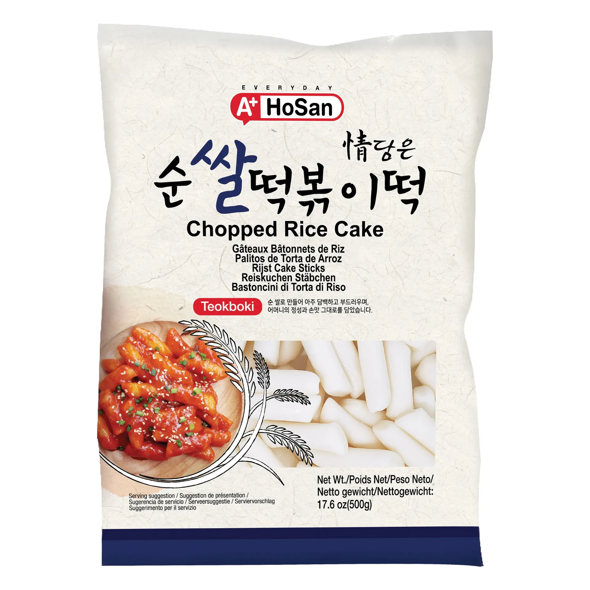 [MISOBL 515] Gungjeon bang gateau de riz  20*500g 圆 韩国年糕
