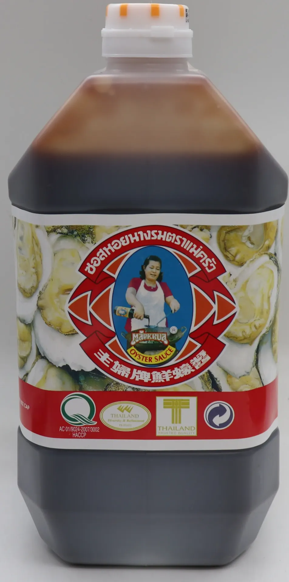 [THAIHUITRE 0] Maekrua oestersaus 3x4500ml 泰国主妇鲜味蚝油