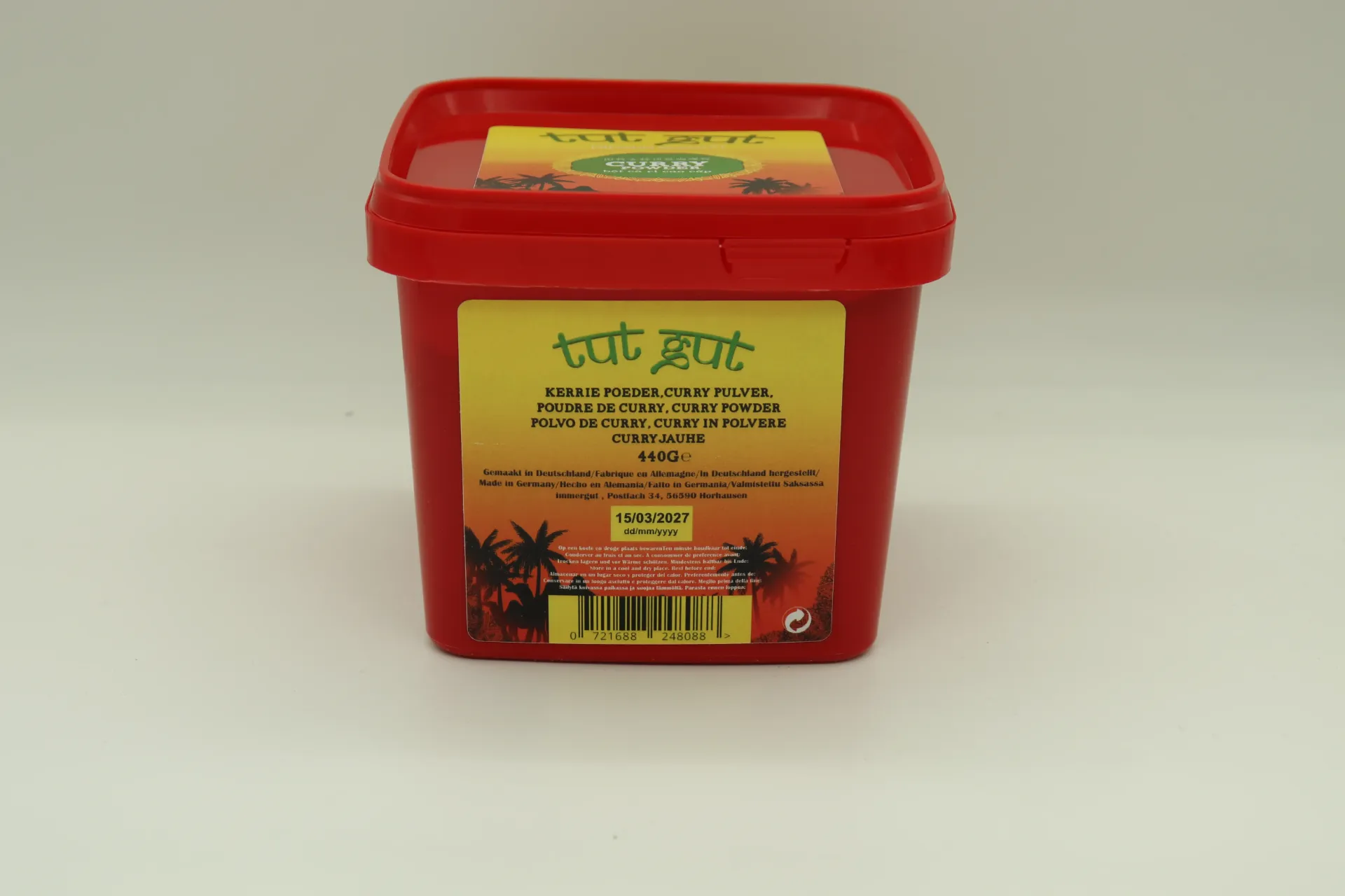 TUT GUT CURRYPOEDER 6X440g (rood)(红) 咖喱粉