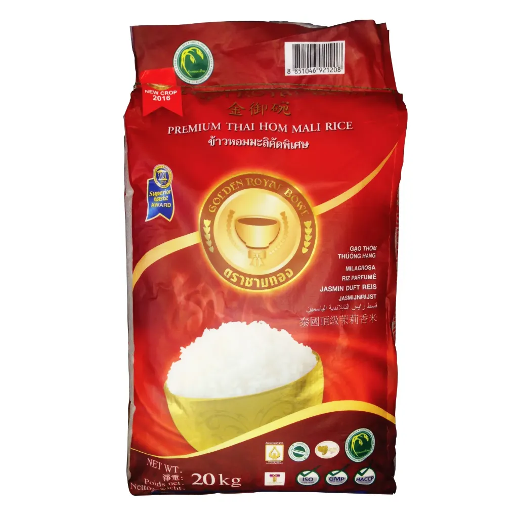 [RIZ003 499] Thaise rijst Golden royal bowl 20 kg 泰国金饭碗香米