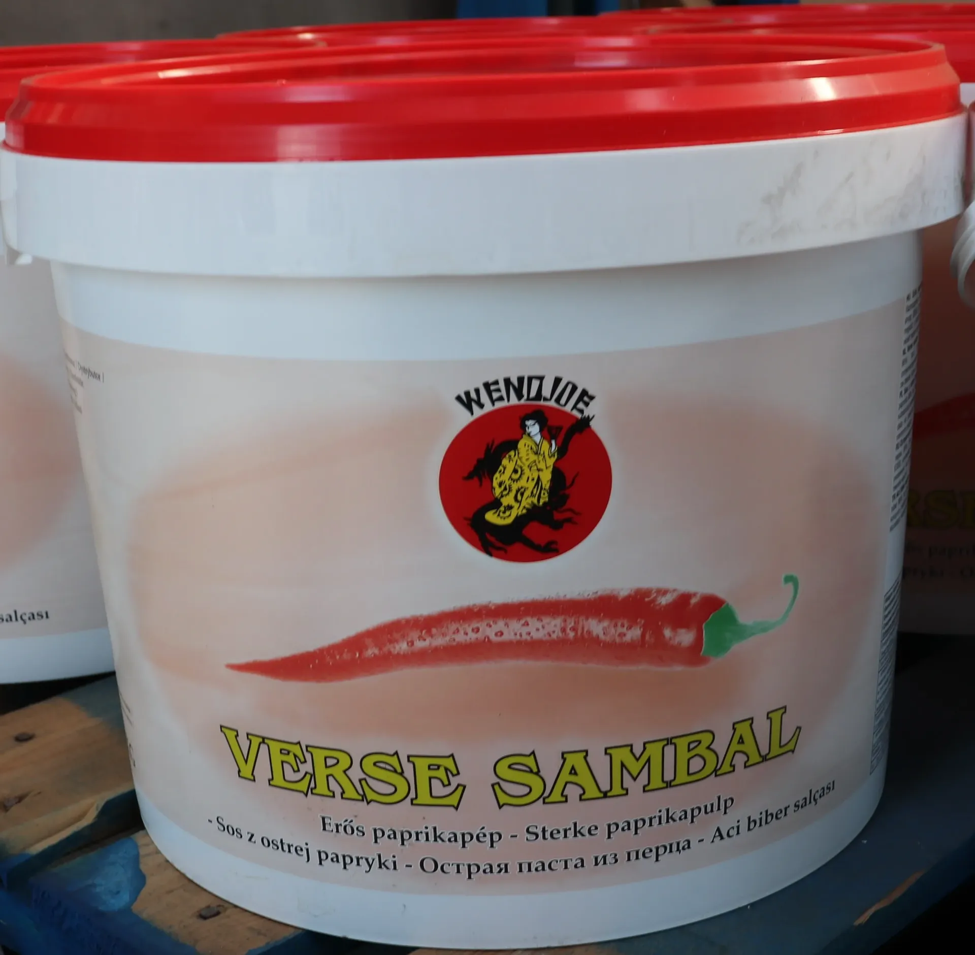 Sauce piquant SAMBAL frais 15kg 新鲜辣椒