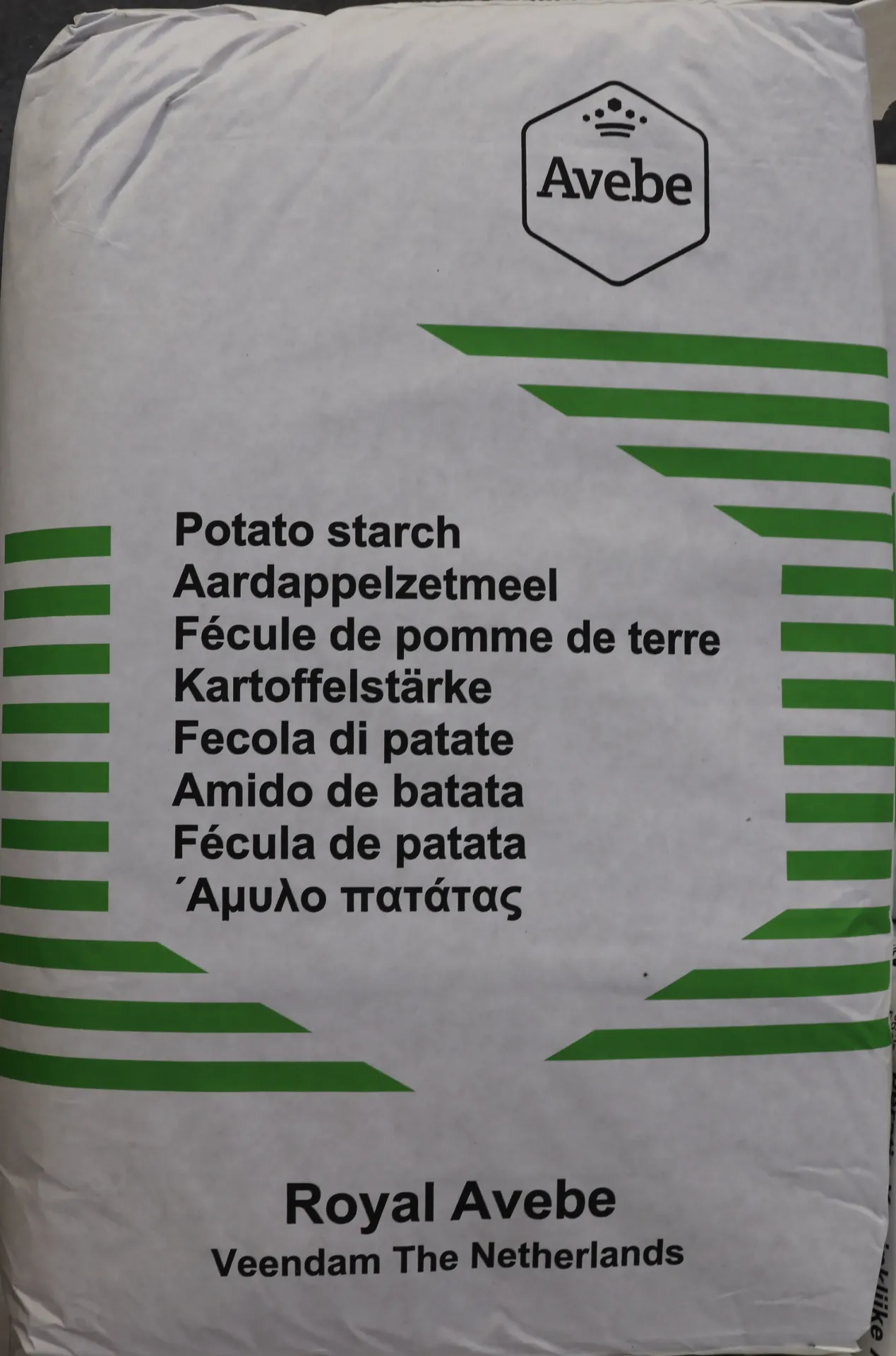Fécule de pomme de terre Avebe 25 kg 马铃薯粉