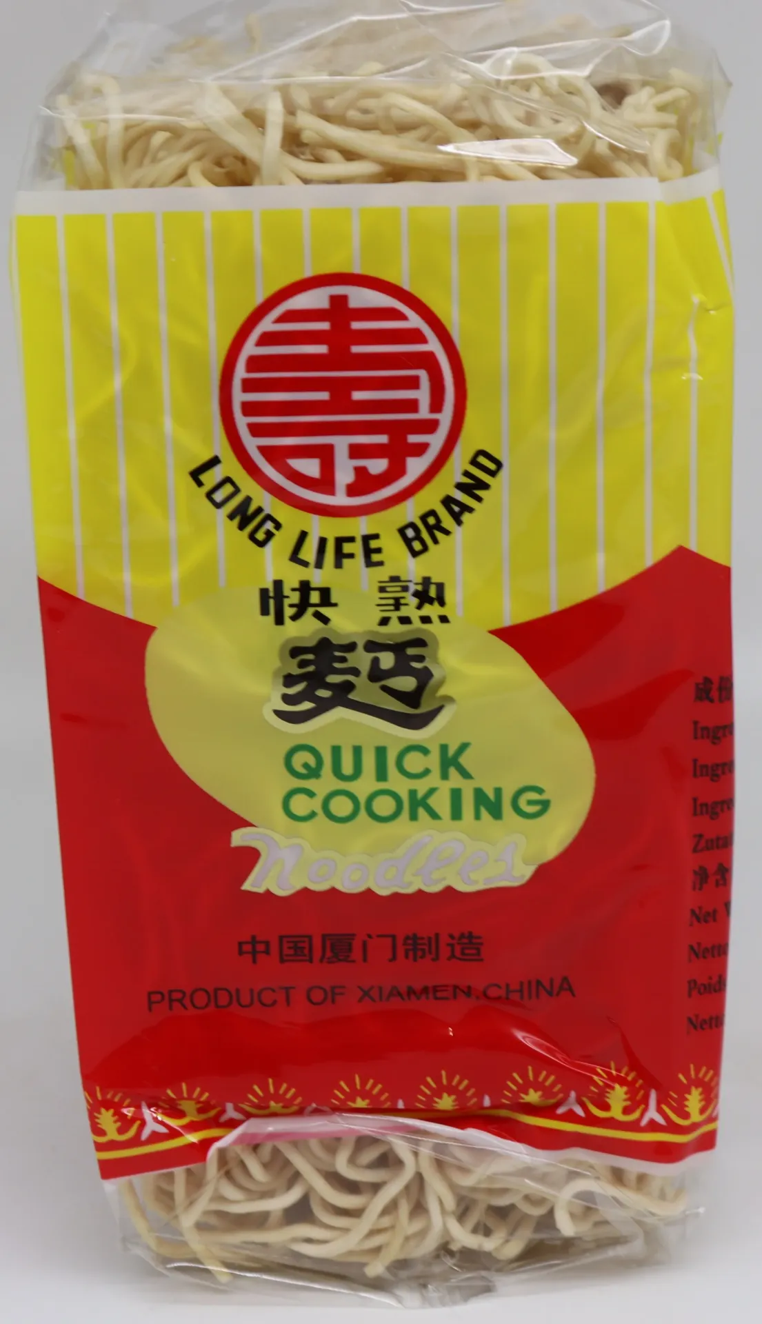Nouille quick LONGLIFE 30*500gr 寿牌快熟面
