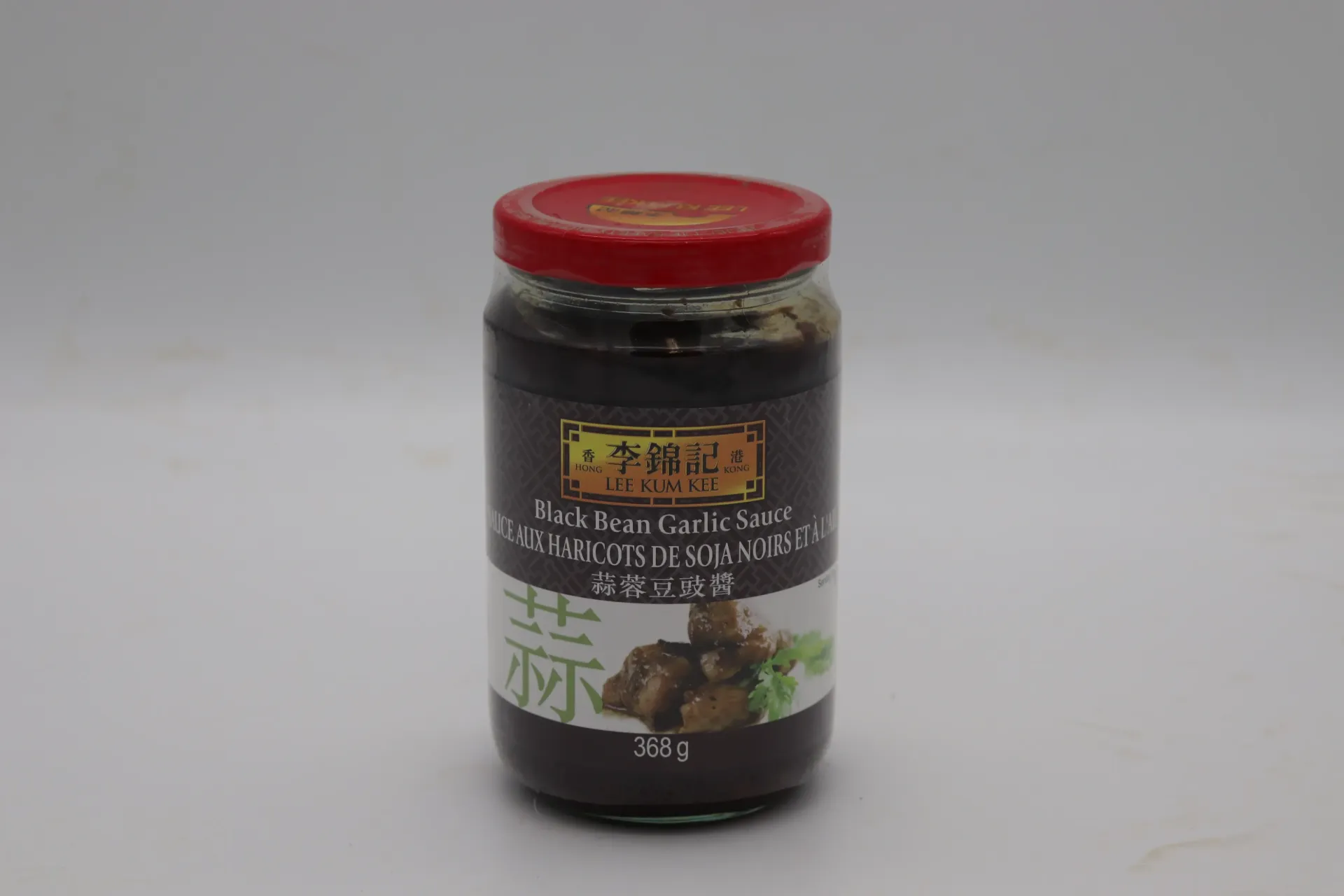 [SAUNOI 483] Sauce haricots noirail LKK 12X368G 李锦记蒜蓉豆士酱