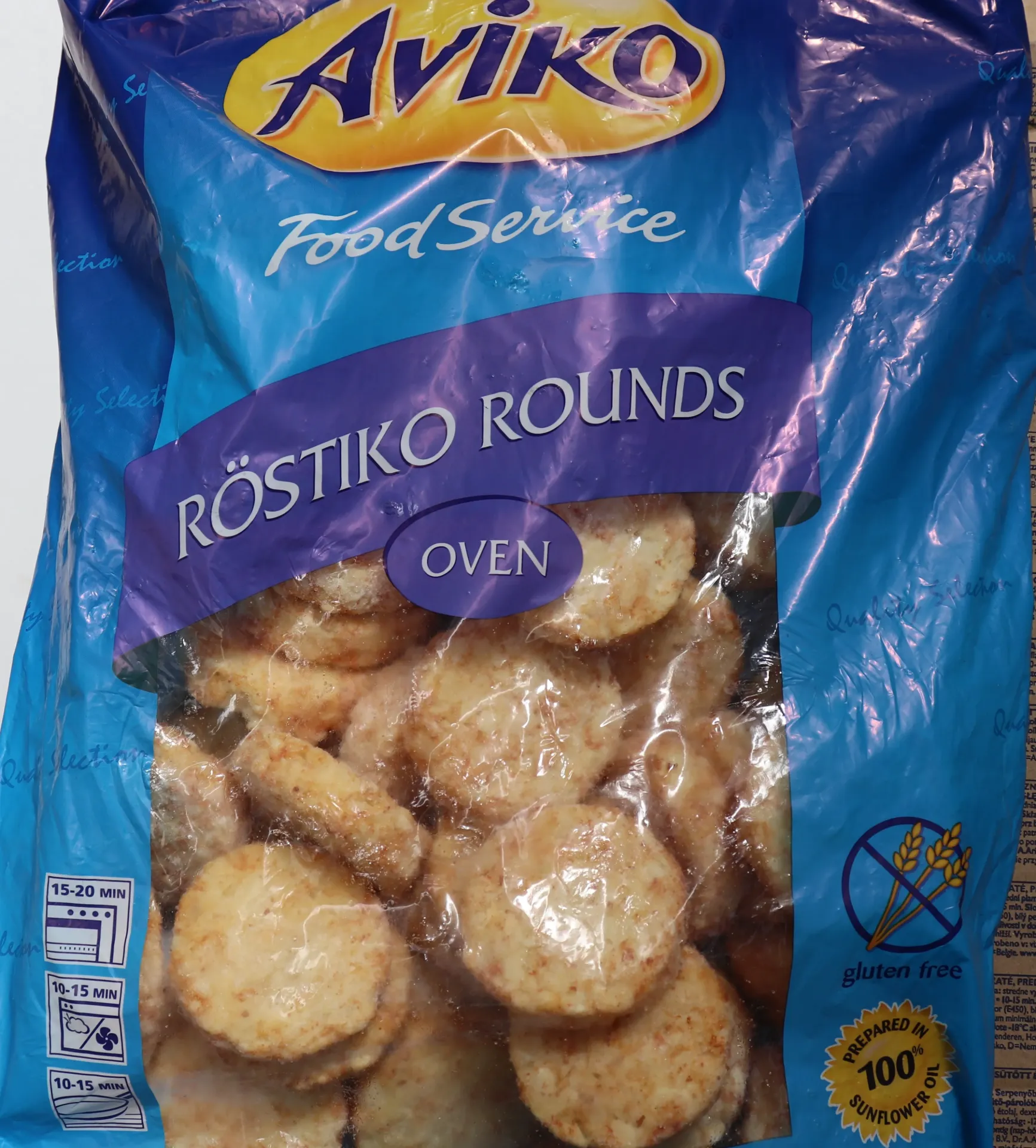 [BEI055 210] Galette pomme terre aviko 4*2.5 kg 土豆煎饼