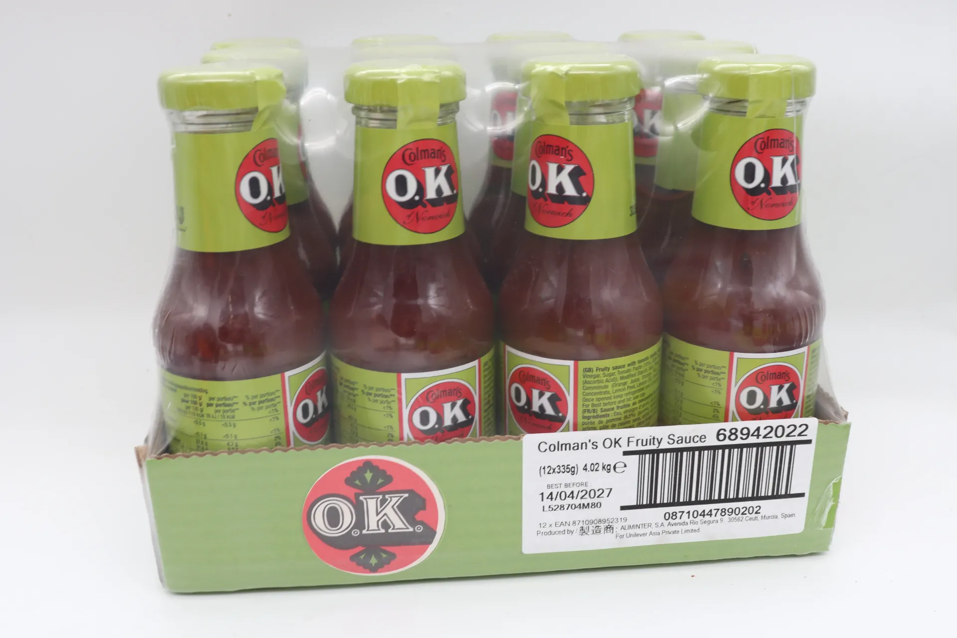 [SAUOK 484] OK sauce 12x335g
