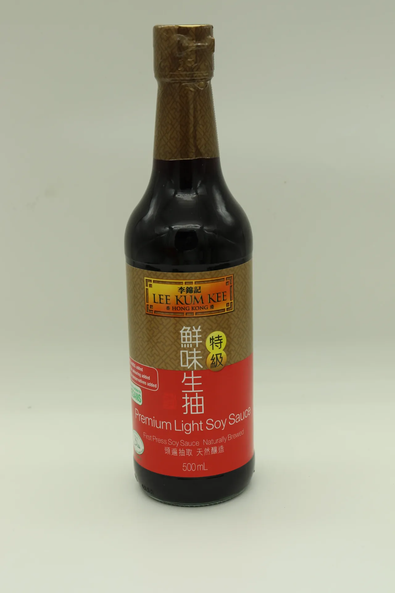 Sauce soya LIGHT Lkk 12*500ML 小 李锦记生抽酱油