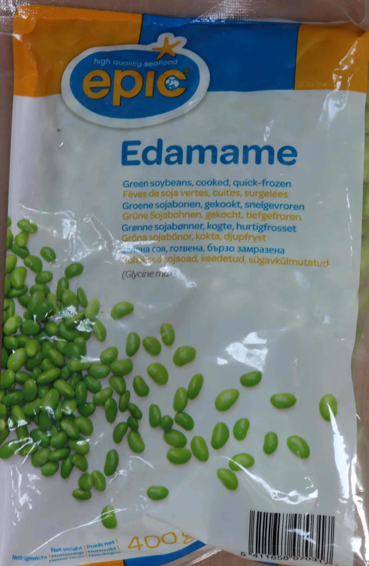 Edamame pelee  epic 20x400g   没壳毛豆