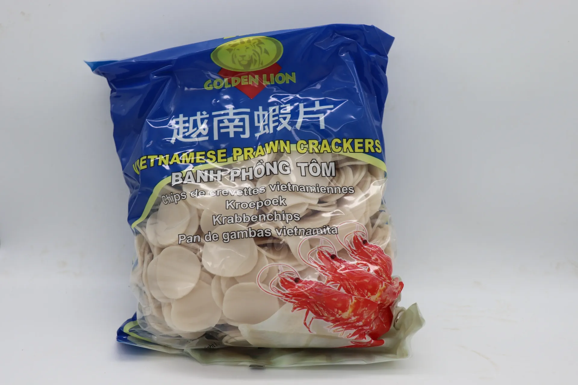 Kroepoek VN  "LION" 6X2kg   金狮牌龙虾片