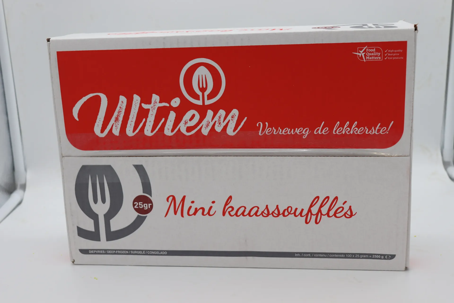 [0265 205] Mini kaassoufflé 100x25g  小奶酪