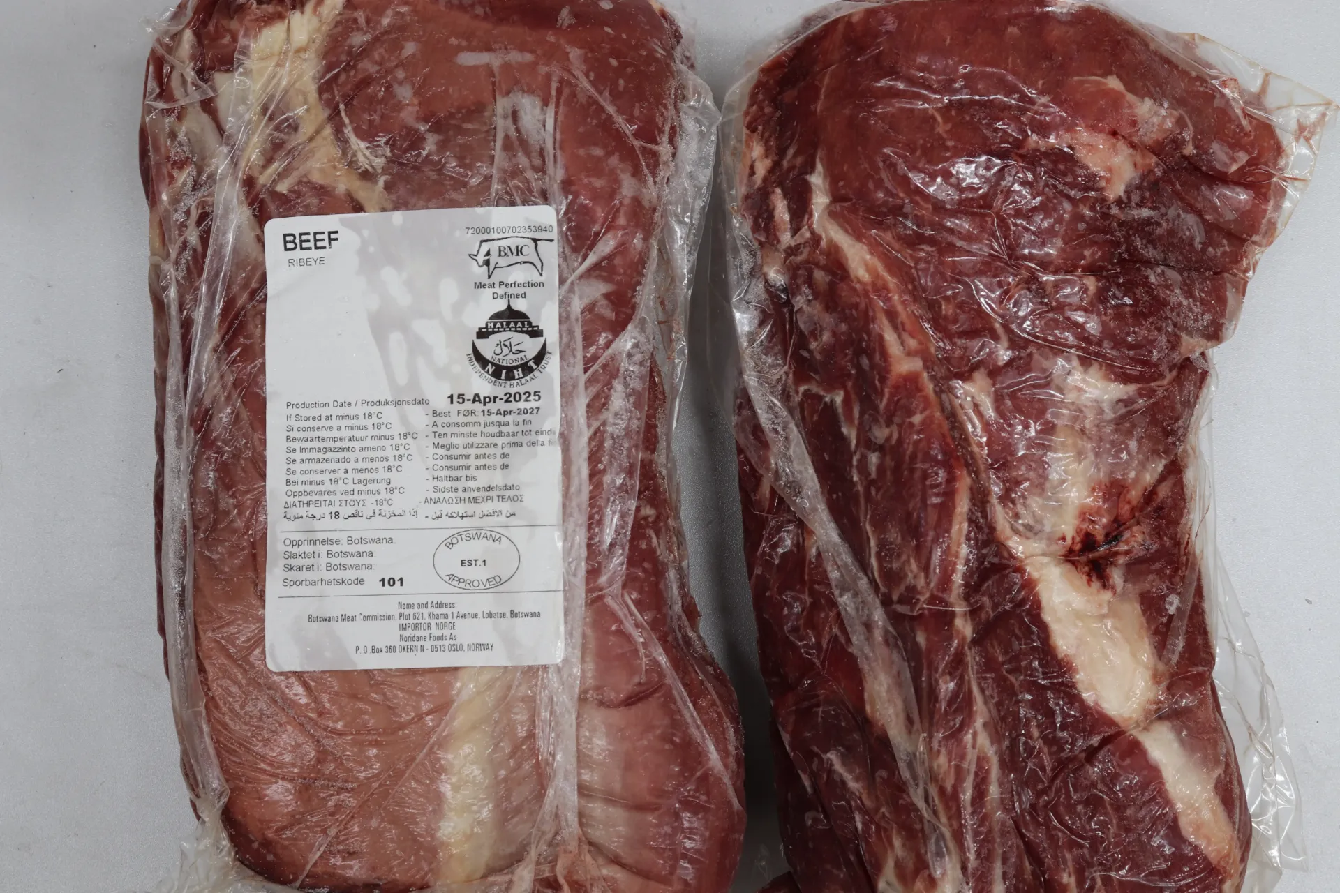 [VIA043 155] Rib-eye entrecote 2.-2.5KG 乌拉圭牛肉