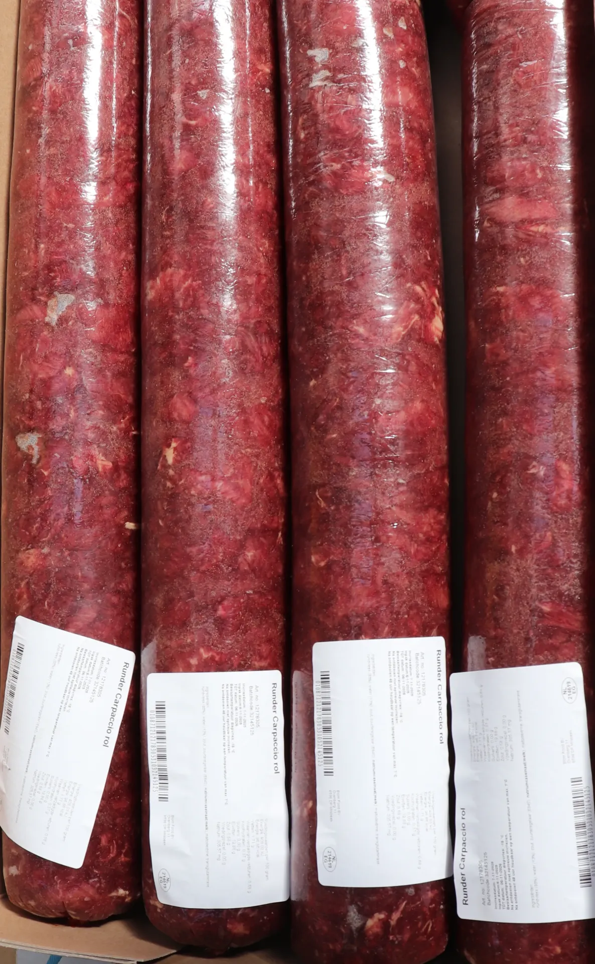 Rouleau de carpaccio 8.66cm 生牛肉柱