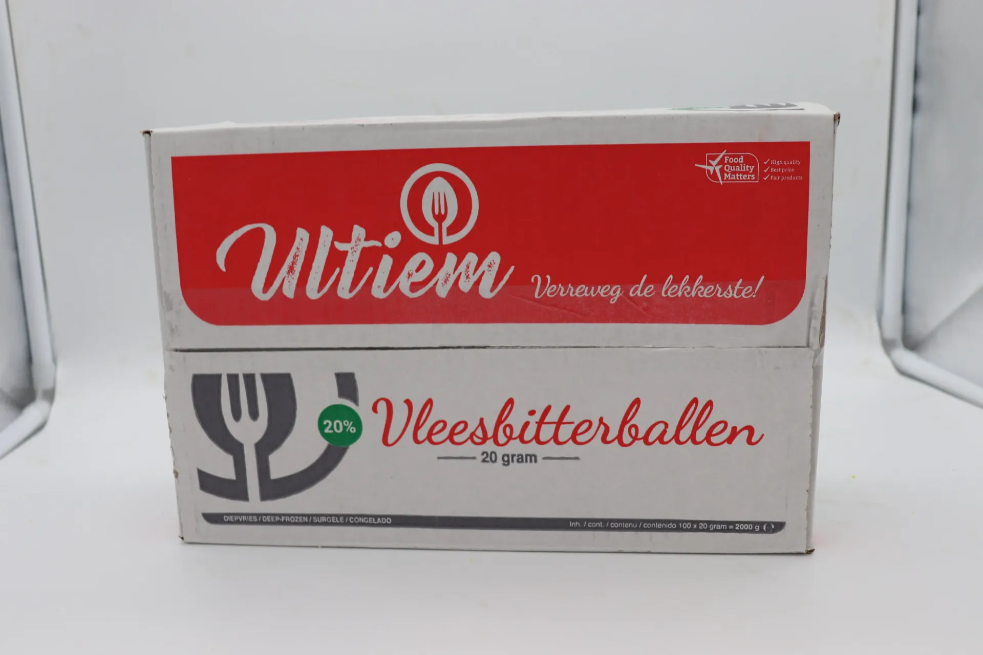 [0268 234] bitterbal 20% GG 100x20g  牛肉丸