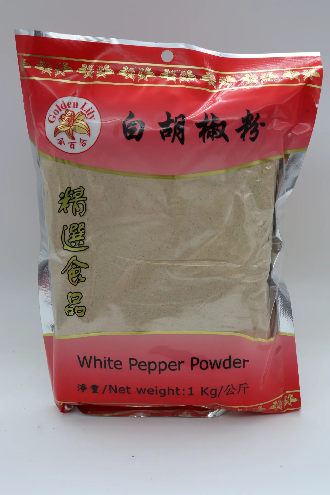 [EPIPOIB1 507] Poivre Blanc en poudre  1kg 金百合 白胡椒粉