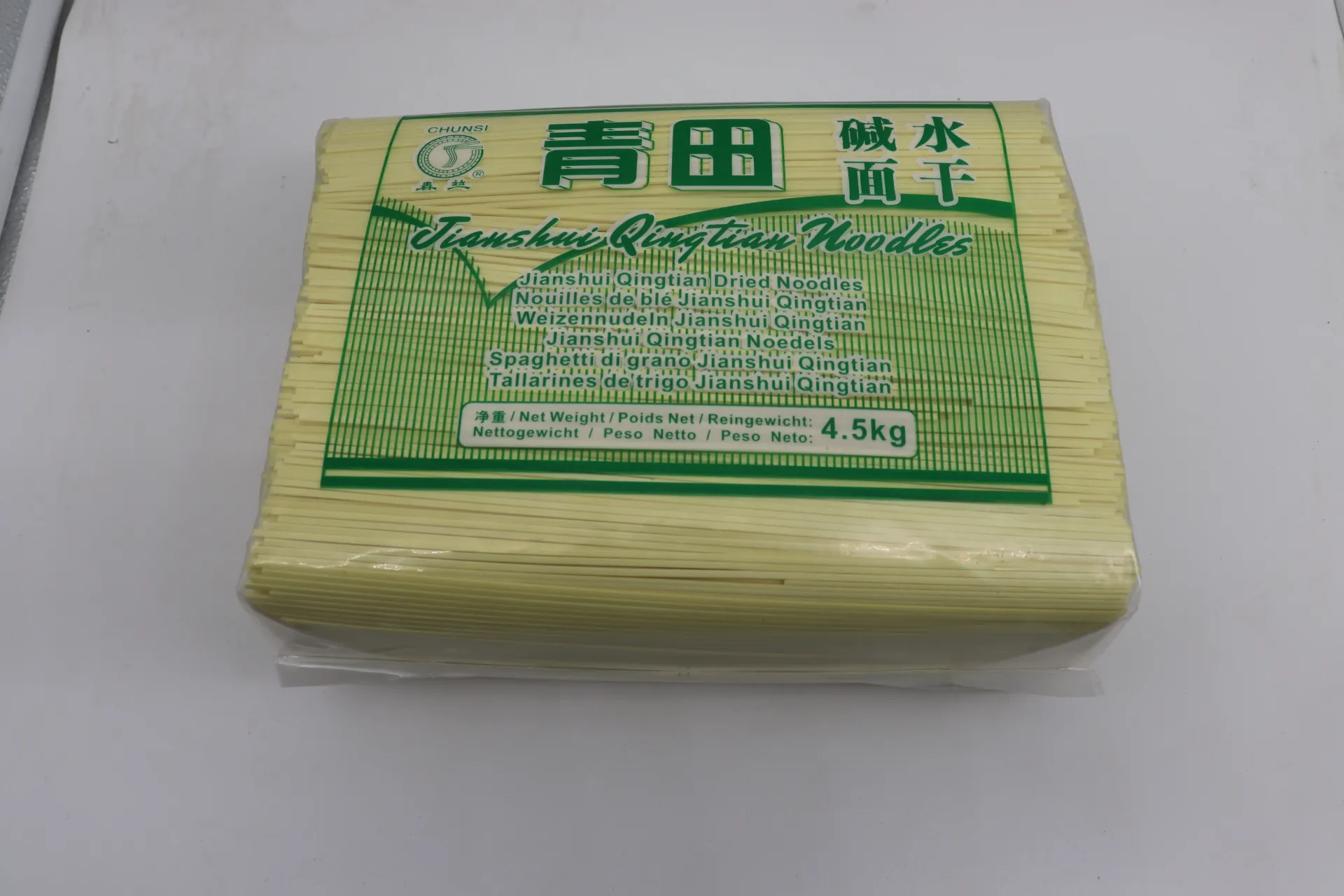 Nouille (QING TIAN)  4*4.5kg  春丝牌咸水青田面
