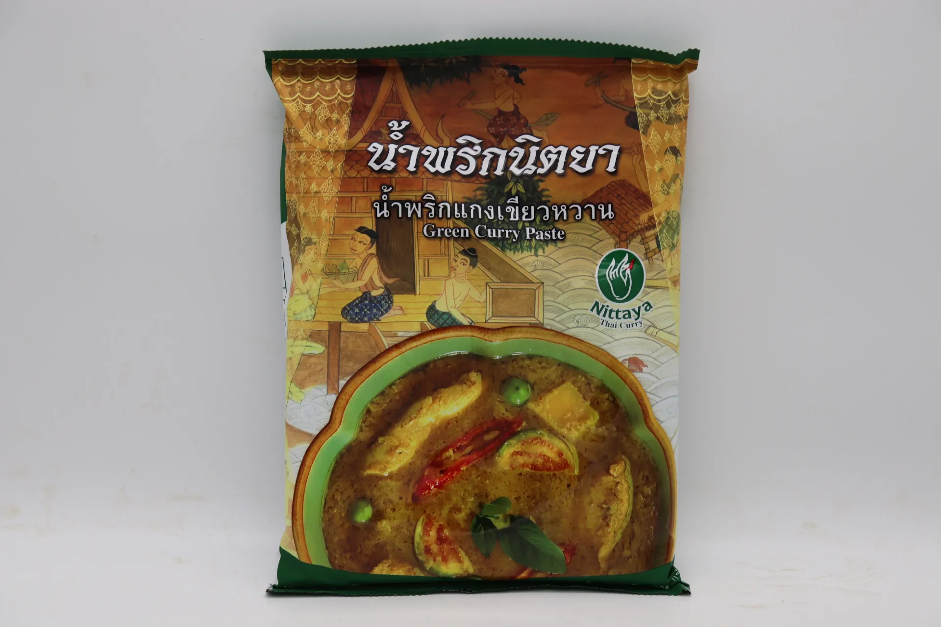 [SAUCUV 460] Curry THAI Nittaya Vert 10x1kg   泰国绿咖喱膏