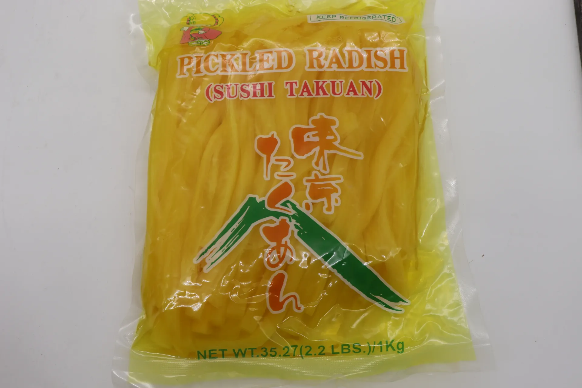 Oshin sushi takuan 10x1kg  切条腌萝卜