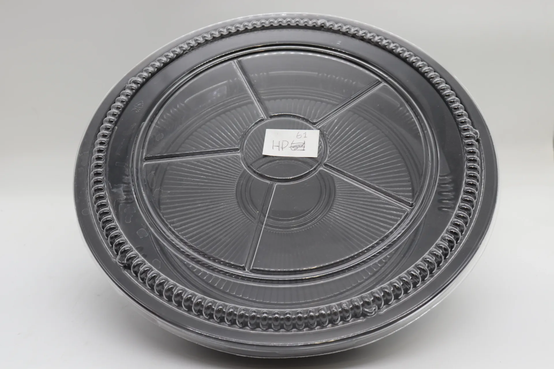[SUBOXHP61 0] Sushi box hp61 couv rond 28cm 100pc 圆的寿司盒
