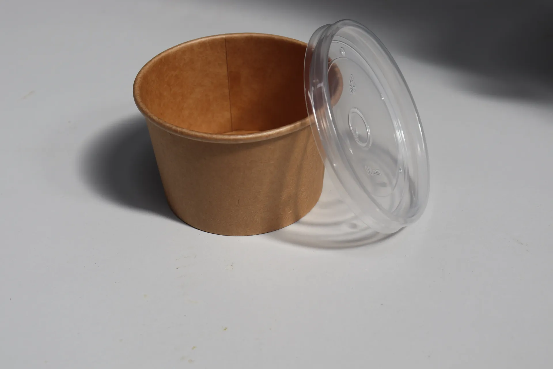 [emp 640] 8oz kraft sauce ronde + couvcle 500pc 纸园汁水盒