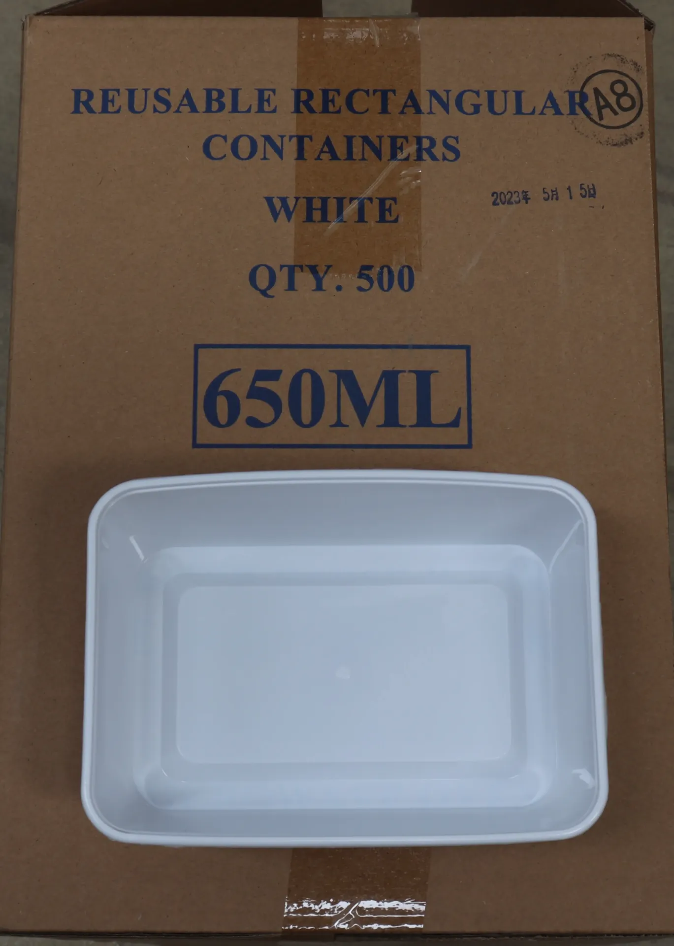 [RAV650EBO 745] Ravi Emporter china 650ml 500pc   外卖盒