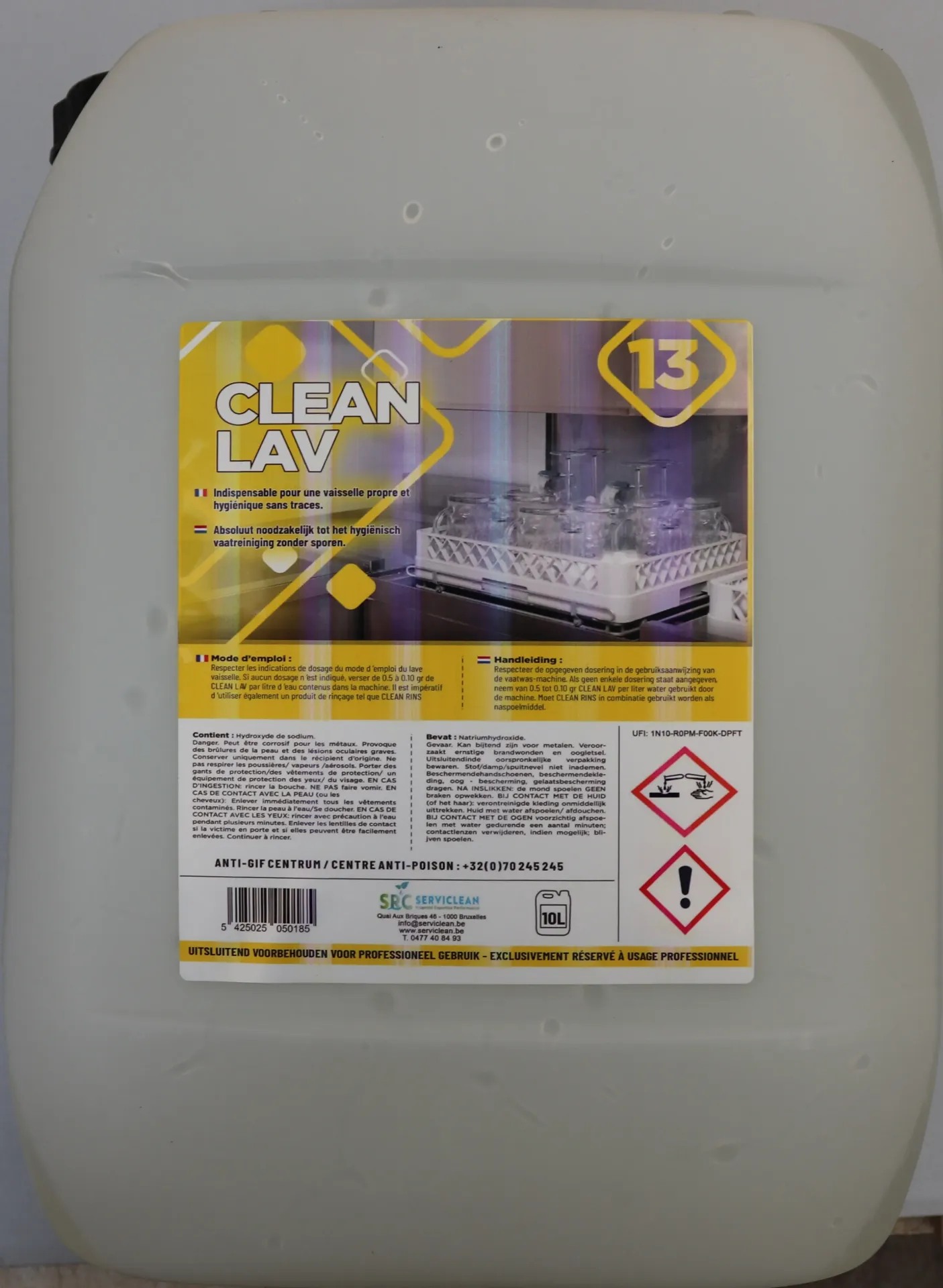 [NETVAIMA 906] Clean lave vaisselle 10L   洗碗机水
