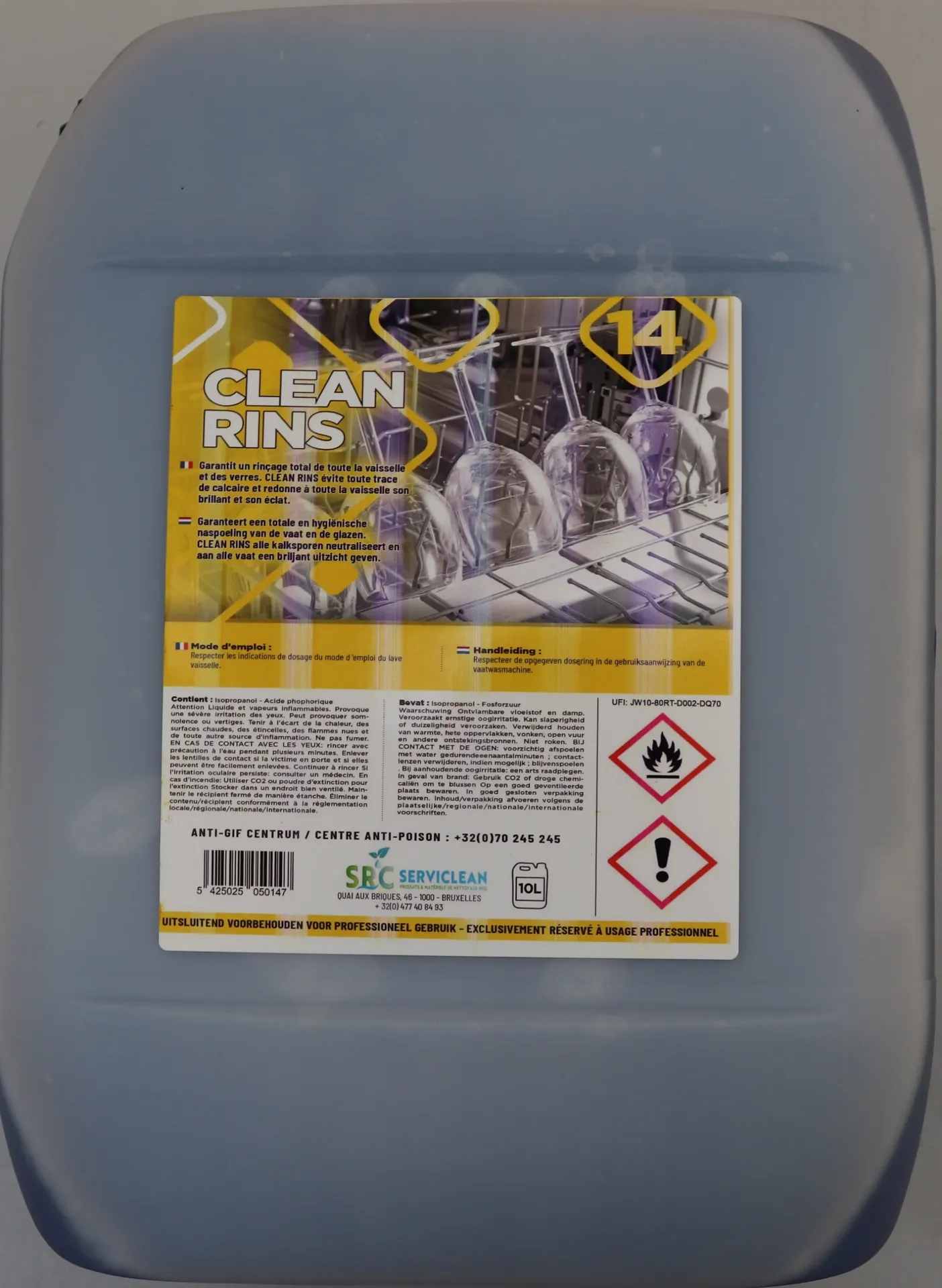 [NETMARIN 0] Reinig spoelwater vaatwasser 10L  vaatwasser spoelwater 洗碗机冲洗水
