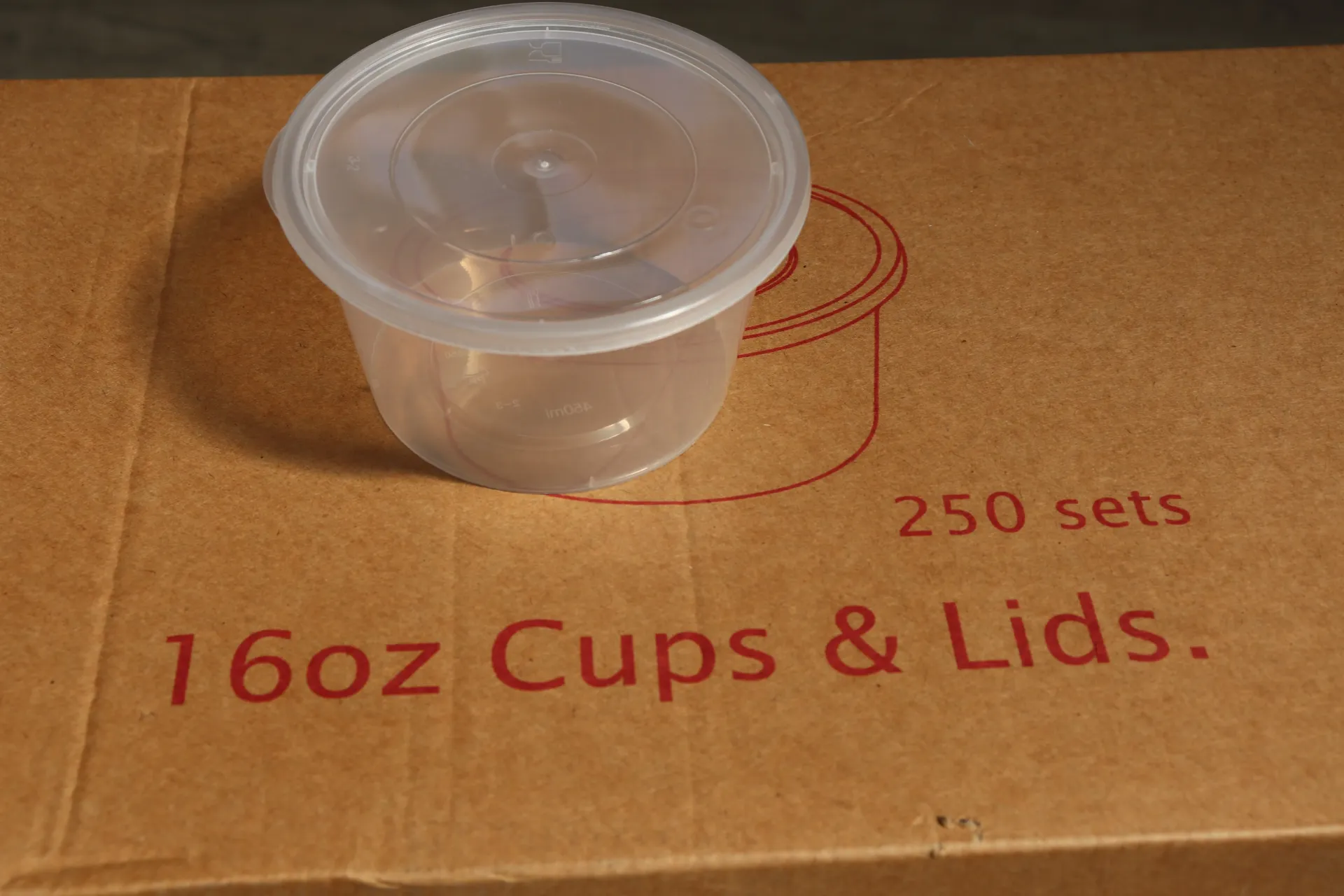 [SOU450 642] 16oz Soupe emporter 450ml 250 pc 外卖汤杯