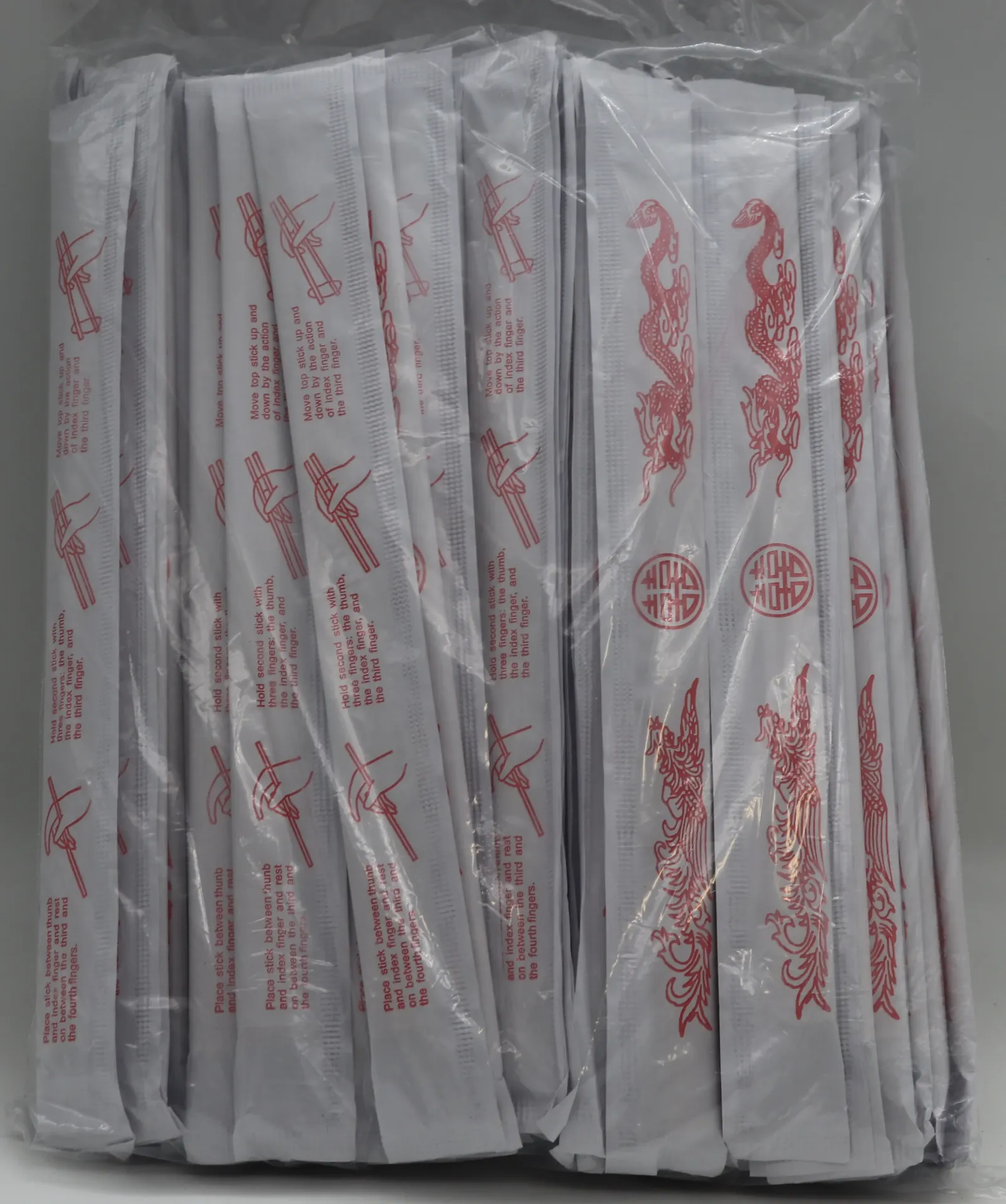 [RIZ008 682] NF  baguettes 10*100 White 白色中式筷子